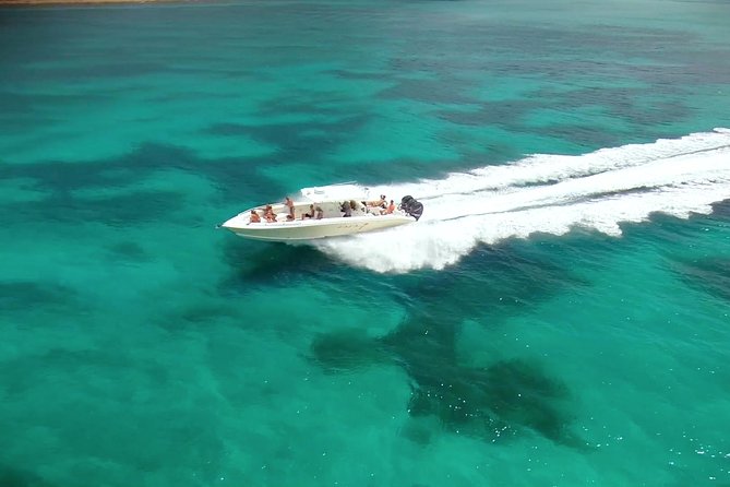 Speed Boat & Snorkeling Tour Pinel & Tintamarre Islands for CRUISE SHIP GUESTS - The scenic run along the French and Dutch coasts