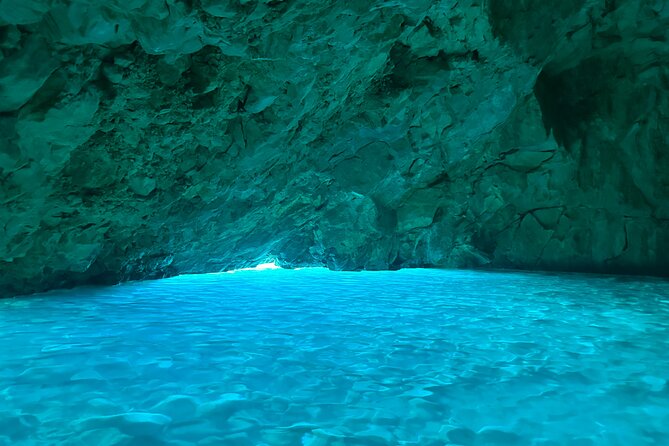 Speed Boat Tour to Vlore's Secret Blue Cave at Grama Bay - Grama Bay rewards the long ride