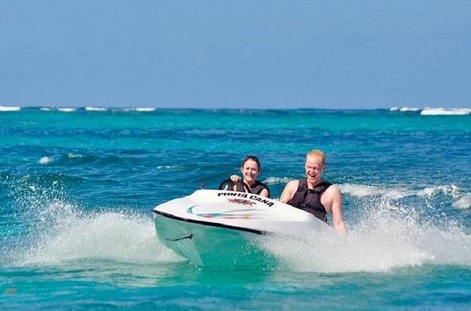 Speed Boats and Snorkeling in Punta Cana (Half Day) - Swimming at the sandbar natural pool