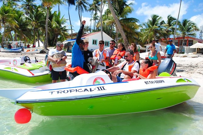Speedboat Adventure in Punta Cana - Snorkeling in clear Punta Cana water