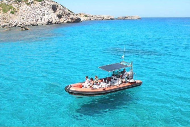 Speedboat and Snorkel tour through the Coast of Menorca - A quick speedboat route from Fornells