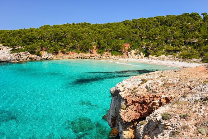Speedboat and Snorkel tour through the Coast of Menorca - A compact stop on the north coast