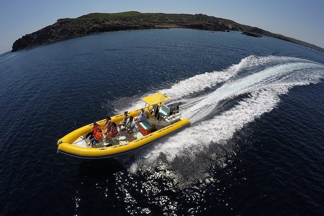 Speedboat and Snorkel tour through the Coast of Menorca - What the Fornells departure means for your day