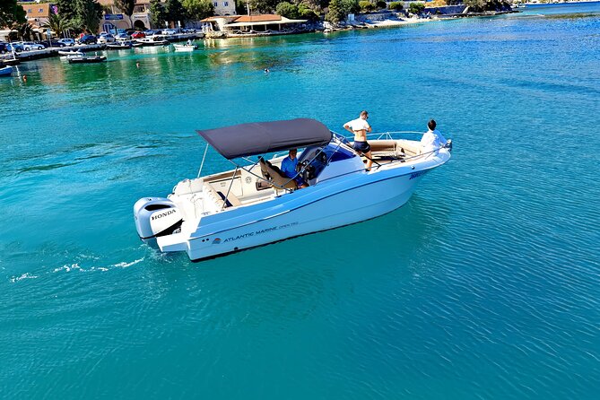 Speedboat Atlantic Marine 750, 4 or 8 hours - Koločep, cliffs, caves, and the blue-cave stop