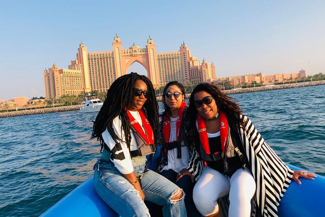 Speedboat Dubai: 60 Mins Guided Burj Al Arab & Atlantis Tour - The crew, photos, and small-group feel