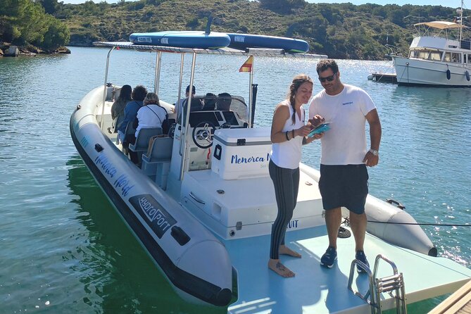 Speedboat excursion through the coves of northern Menorca - Arenal d’en Castell and Son Parc: broad beaches first