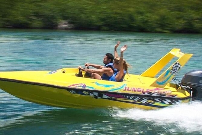 SpeedBoat Jungle Tour + Snorkel Experience in Cancun - Meeting at Marina Chac Chik