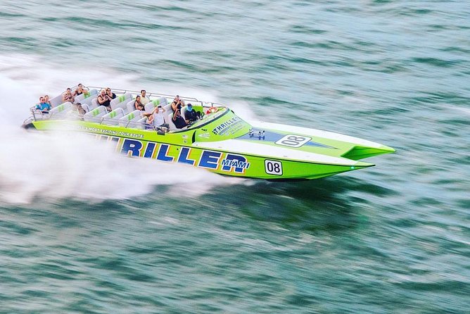 Speedboat Sightseeing Adventure of Miami - Thriller or Hurricane: what the boat choice means
