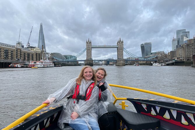 Speedboat 'THE THAMES BEAST' from Tower Millennium Pier - 40 mins - What the 12-person boat feels like