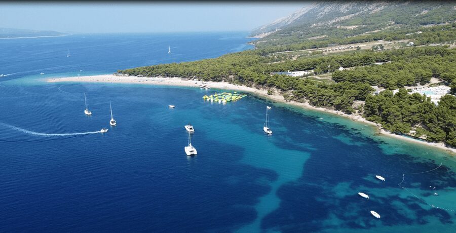 Speedboat to Hvar, Brač,Zečevo + Watersports - MPL Nautika - Zlatni Rat: Brač’s famous swimming stop