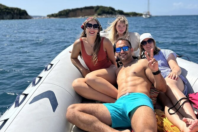Speedboat Tour Swimming in the Five Island of Ksamil - The 350 to 500 hp ride