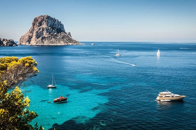 Speedboat tour to Es Vedra & Atlantis Ibiza - Two swim stops, not one quick splash