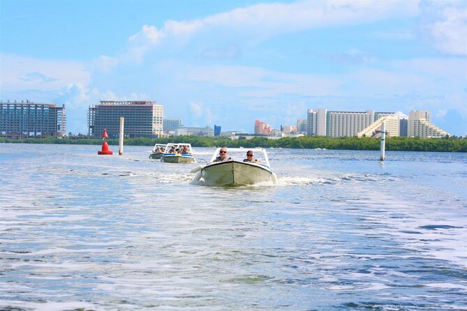 Speedboat Tour with Snorkeling in Cancun – Drive Your Own Boat! - Transportation from Cancun hotels