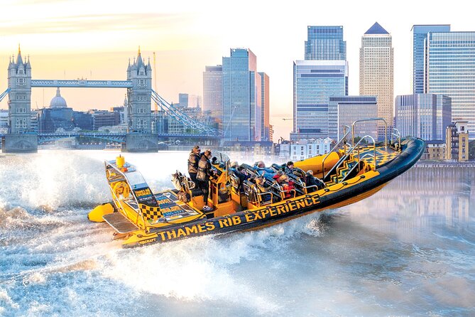 Speedboat 'Tower RIB Blast' from Tower Millennium Pier - 20 minutes - What the Tower RIB Blast is really like