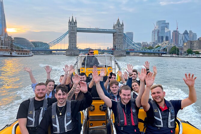 Speedboat 'Tower RIB Blast' from Tower Millennium Pier - 20 minutes - Speed, music and the level of thrill