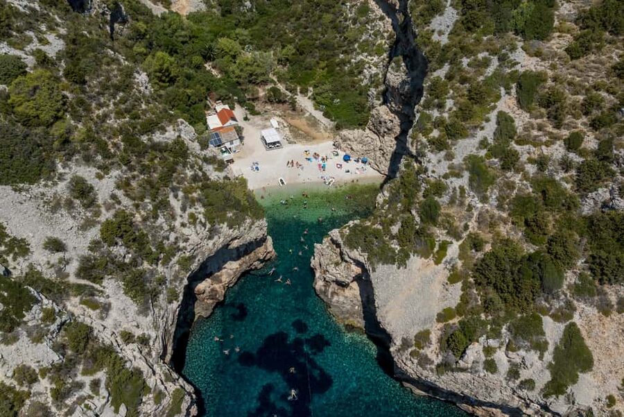 Split: Blue Cave, Vis and Hvar Small Group Speedboat Tour - The Blue Cave: Beautiful, Brief, and Weather Dependent