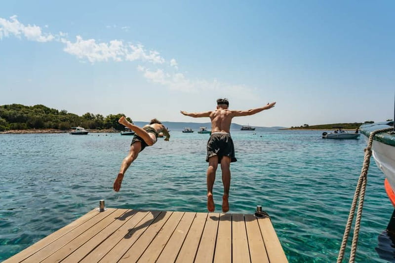 Split: Blue Lagoon & 3 Islands Small Group Speedboat Tour - A quick boat ride from Split to Trogir