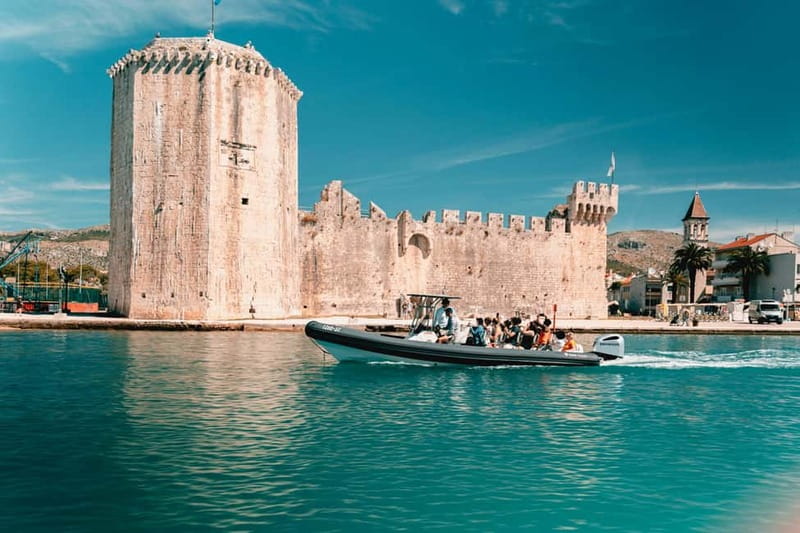 Split: Blue Lagoon & 3 Islands Small Group Speedboat Tour - The Blue Lagoon for swimming and snorkeling
