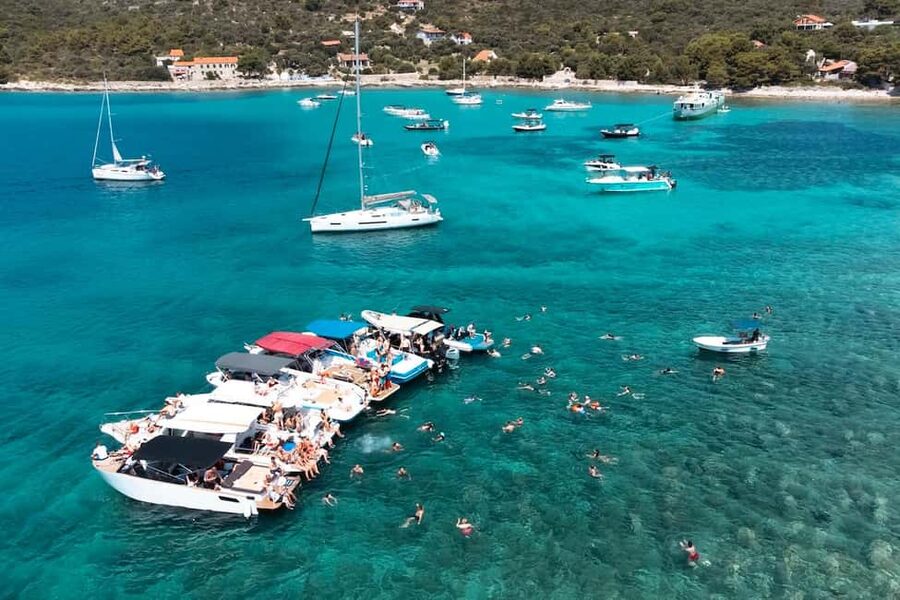 Split: Blue Lagoon, Trogir & Solta Speedboat Tour - Key points at a glance