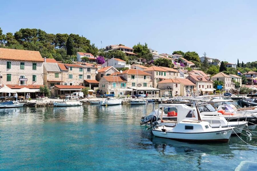 Split: Blue Lagoon, Trogir & Solta Speedboat Tour - Leaving Split by speedboat