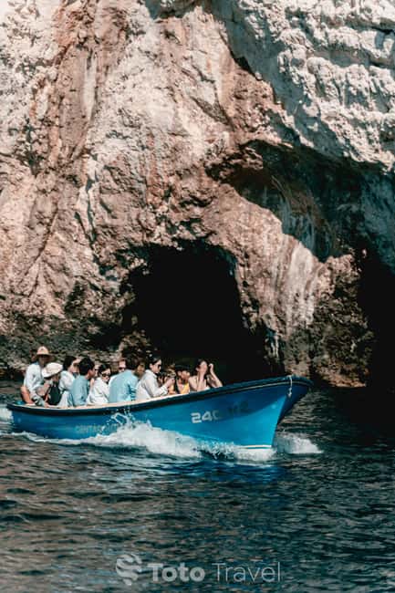 Split/Podstrana: Blue Cave, Hvar & 6 Islands Speedboat Trip - Biševo and the Blue Cave: beautiful, brief, and weather dependent