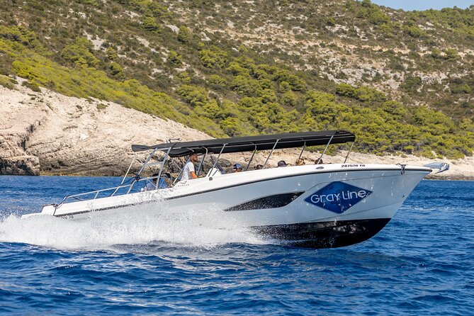 Split/Trogir: Blue Cave, Vis, and Hvar Speedboat Day Tour - Hvar in two hours