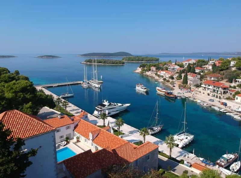 Split/Trogir: Trogir, Blue Lagoon, and Solta Speedboat Trip - Three Dalmatian stops in five and a half hours