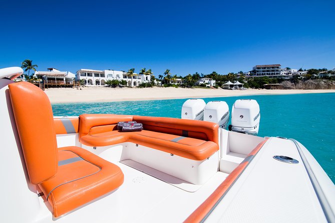 St Barth Private Speed Boat Charter from Sint Maarten - Leaving Sint Maarten at 9:30 am