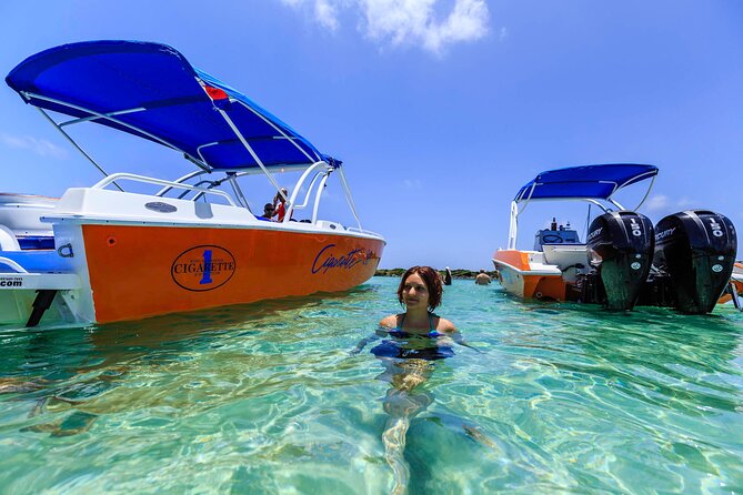 St Maarten Shore Excursion: Snorkeling and Speed Boat Tour - Grand Case brings food into the day
