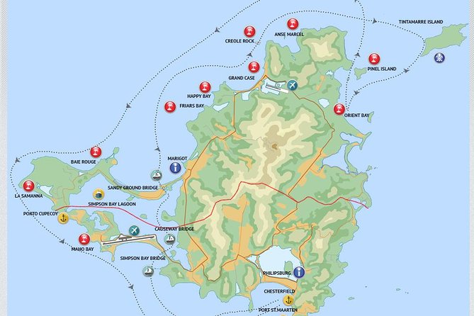 St Maarten Shore Excursion: Snorkeling and Speed Boat Tour - Creole Rock: your main snorkeling stop