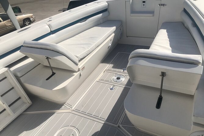 St Thomas Full-Day Boat Rental 37' Intrepid Powerboat - Snorkeling, sea turtles, and quieter water time