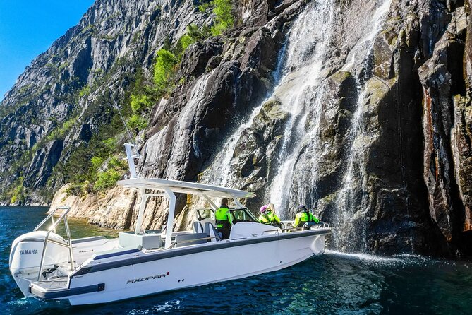 Stavanger: Guided Lysefjord Safari on Speedboat - Key points to know before you book