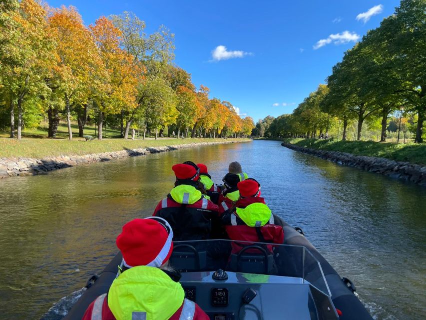 Stockholm: 2-Hour RIB Speed Boat Tour of the Archipelago - Vaxholm Fortress and the return route