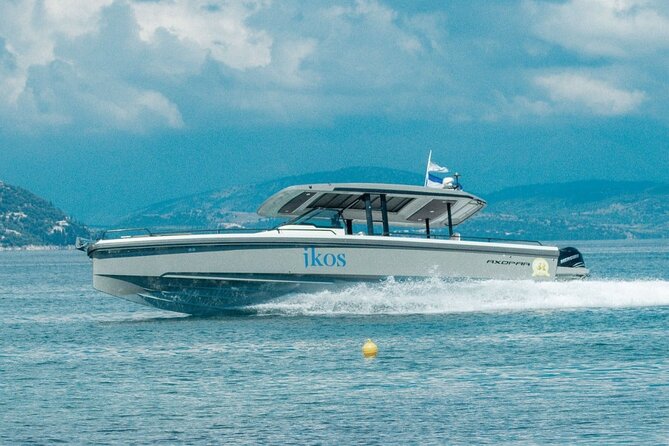 Sunset Cruise on Luxury Speed Boat - Sunset from the bay, with room to swim