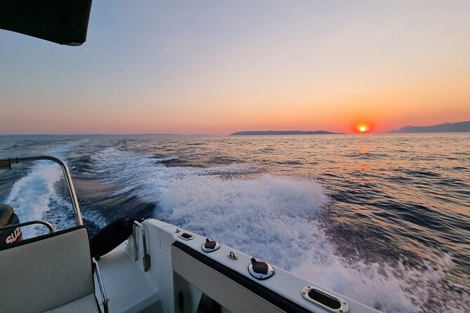 Sunset Speedboat Tour in Makarska with swim stop on island Brač - What the $46.99 price includes