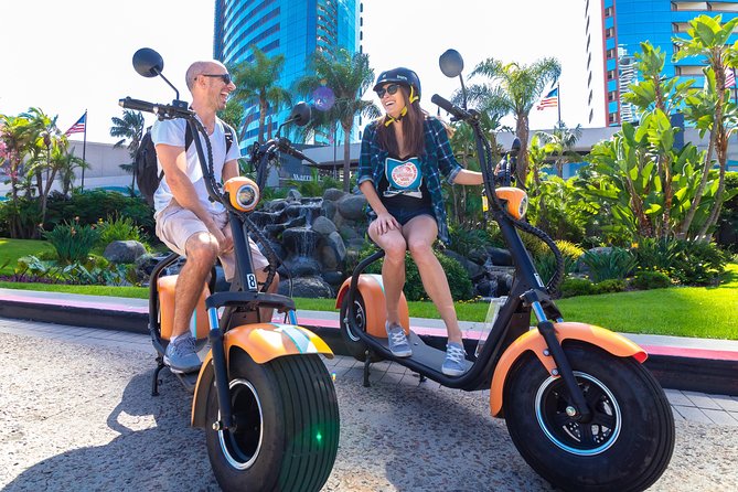 Super Saver: Self-Guided Speed Boat Adventure & iRide GPS Guided ScooterTour - Two ways to see San Diego in four hours
