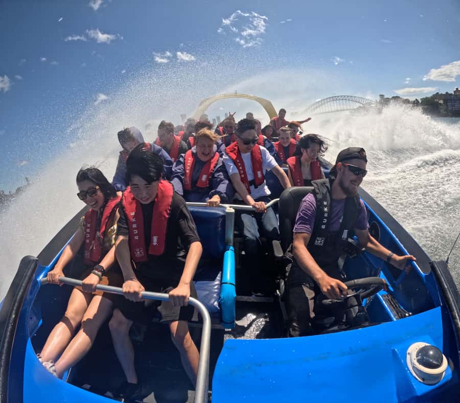 Sydney: 30-Minute Jet Boat Ride from Darling Harbour - A fast start from Cockle Bay Wharf