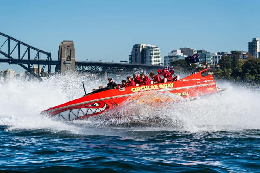 Sydney: Jet Boat Adventure Ride from Circular Quay - The 30-minute route, from landmarks to high-speed turns