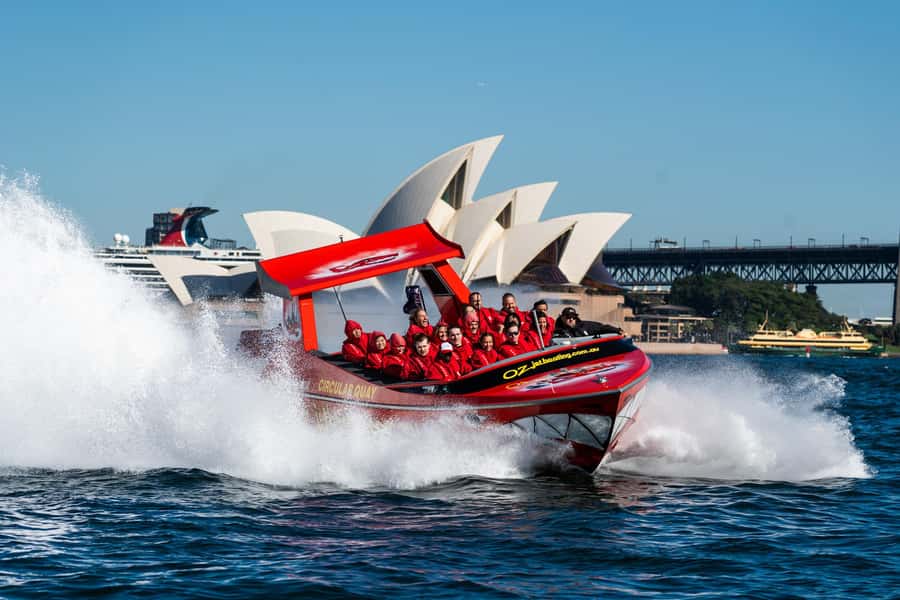 Sydney: Jet Boat Adventure Ride from Circular Quay - What happens at the Eastern Pontoon