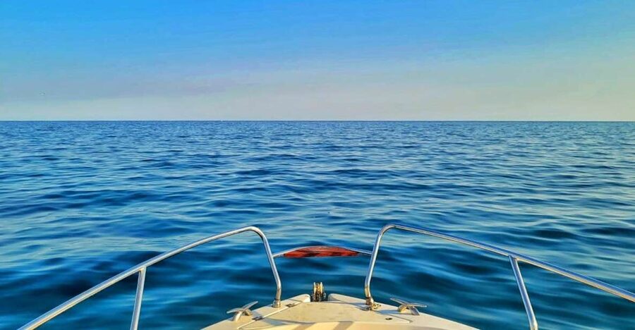 Taggia: Sanremo Sightseeing Speedboat Tour with Swim Stops - Leaving Arma di Taggia for a sea-level view