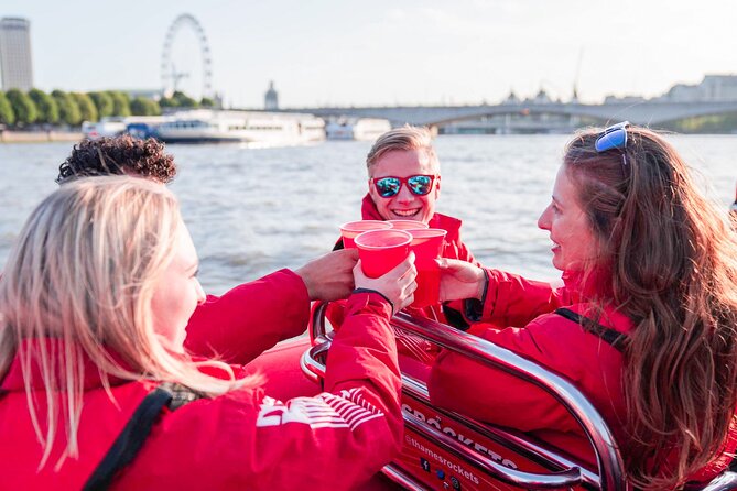 Thames Rockets Sunset London Speedboat Experience - A sunset ride that changes pace