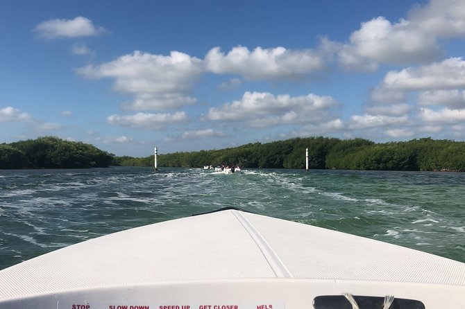 The Best Speedboat Tour In Cancun through Nichupte Lagoon, Snorkel included. - Punta Nizuc and the snorkeling stop