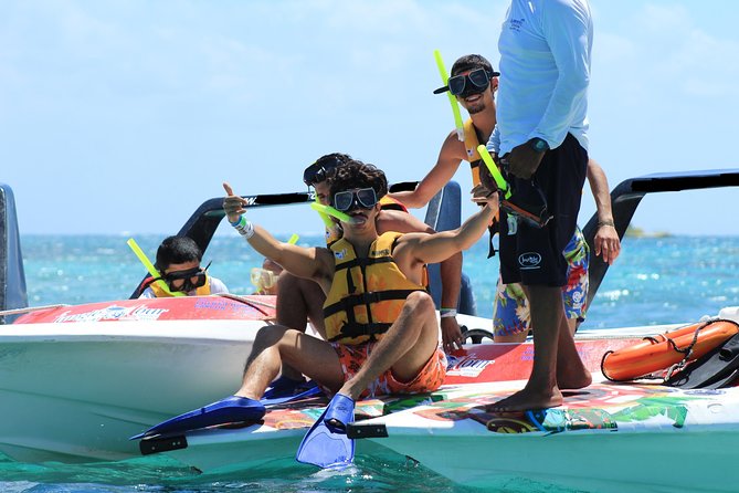 The most Intrepid Speedboat Adventure in Cancun Snorkel included - What the two-hour schedule really gives you