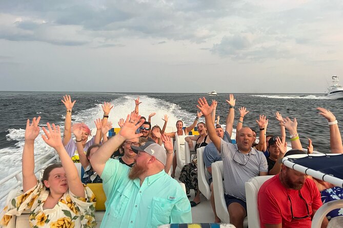 Thriller Speedboat Dolphin Tours in Destin Florida - Meeting the crew at Destin Harbor
