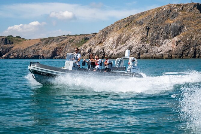 Torquay Coastal RIB Seafari - The ride itself: thrilling, but not soft