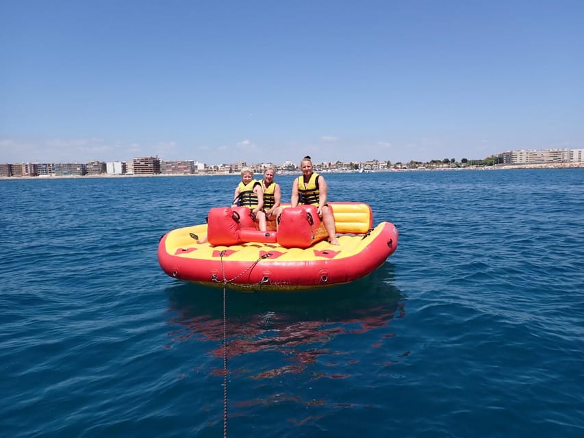 Torrevieja: Speedboat-Powered Inflatable Crazy Sofa Ride - Practical planning at Reial Club Nàutic Torrevieja