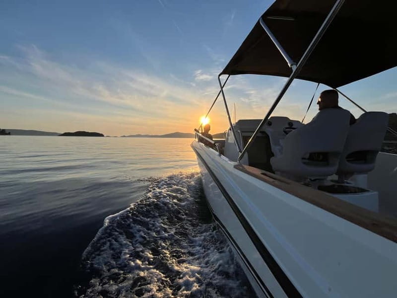 Trogir: Blue Lagoon and 3 Islands Speedboat Tour - How the timing works in real life