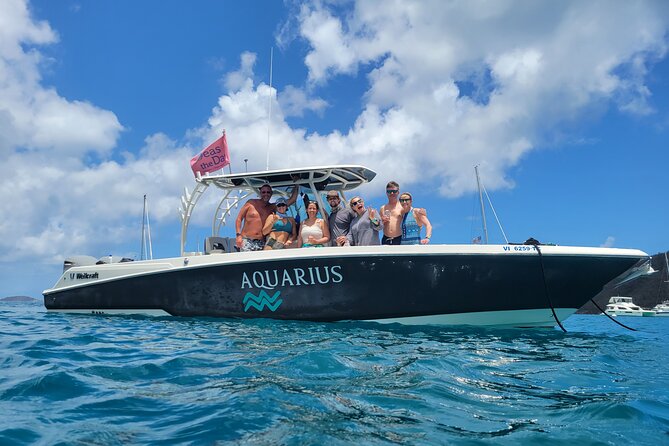 USVI Private Boat Charters - New, Fast Powerboats for Half and Full Day - Why a private boat makes sense in St. Thomas