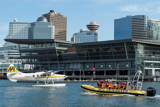 Vancouver City and Harbour Waterfront Sightseeing Boat Tour - Crossing Burrard Inlet at speed