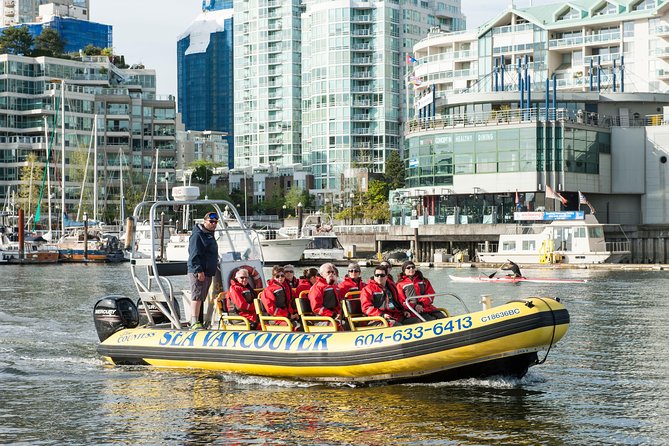 Vancouver City and Harbour Waterfront Sightseeing Boat Tour - False Creek and working Vancouver